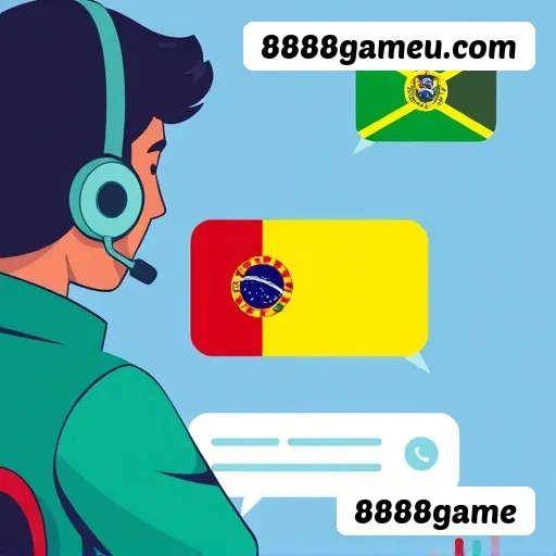 Aplicativo móvel 8888game para iOS e Android
